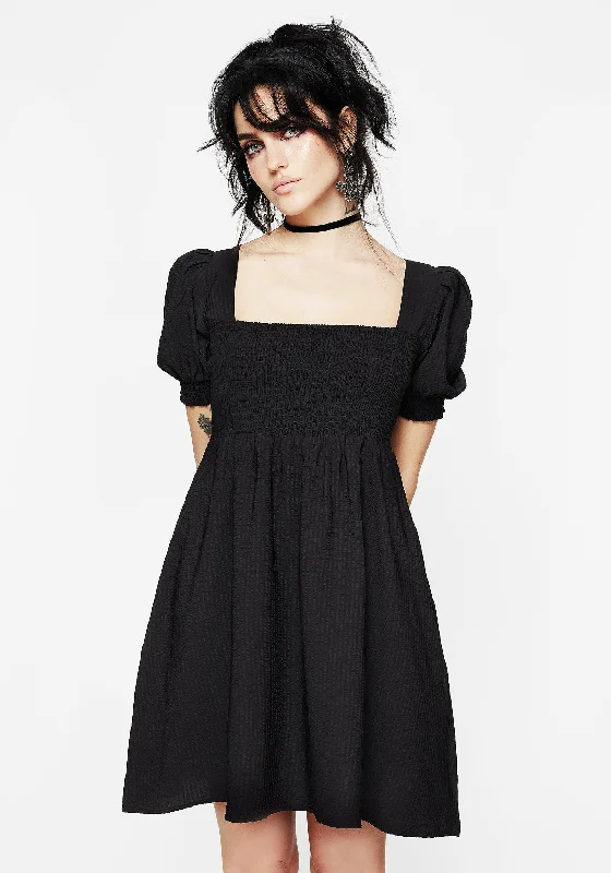 Morna Puff Sleeve Mini Dress