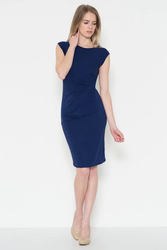 Ruched Side Bodycon Dress